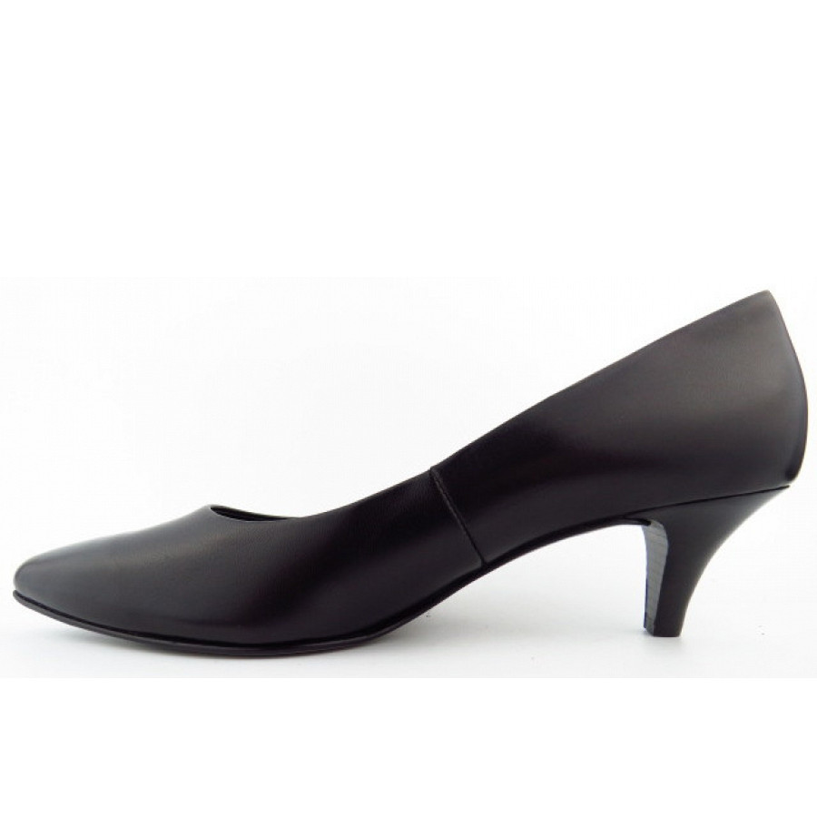 Paul Green Damen Lamm Schwarz Pumps In Schwarz