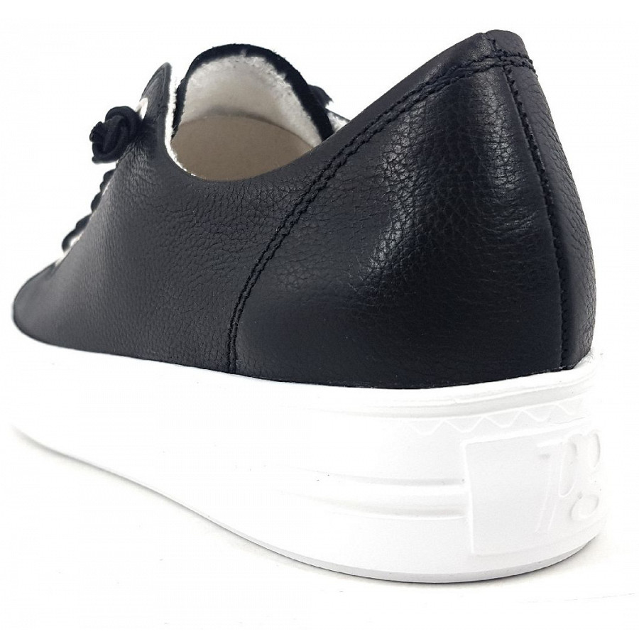 Paul Green Damen Sneaker Low In 263 Black/White