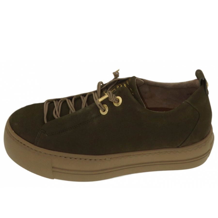 Paul Green Damen 5017 Sneaker In 7 Oliv