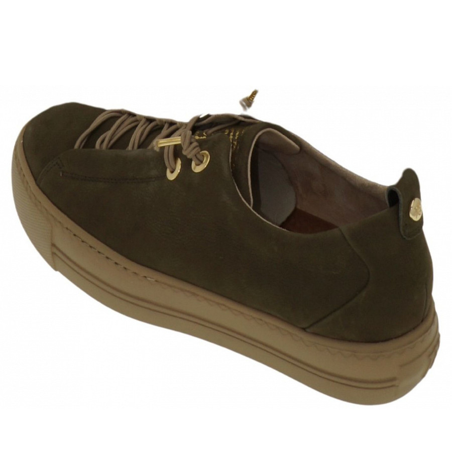 Paul Green Damen 5017 Sneaker In 7 Oliv