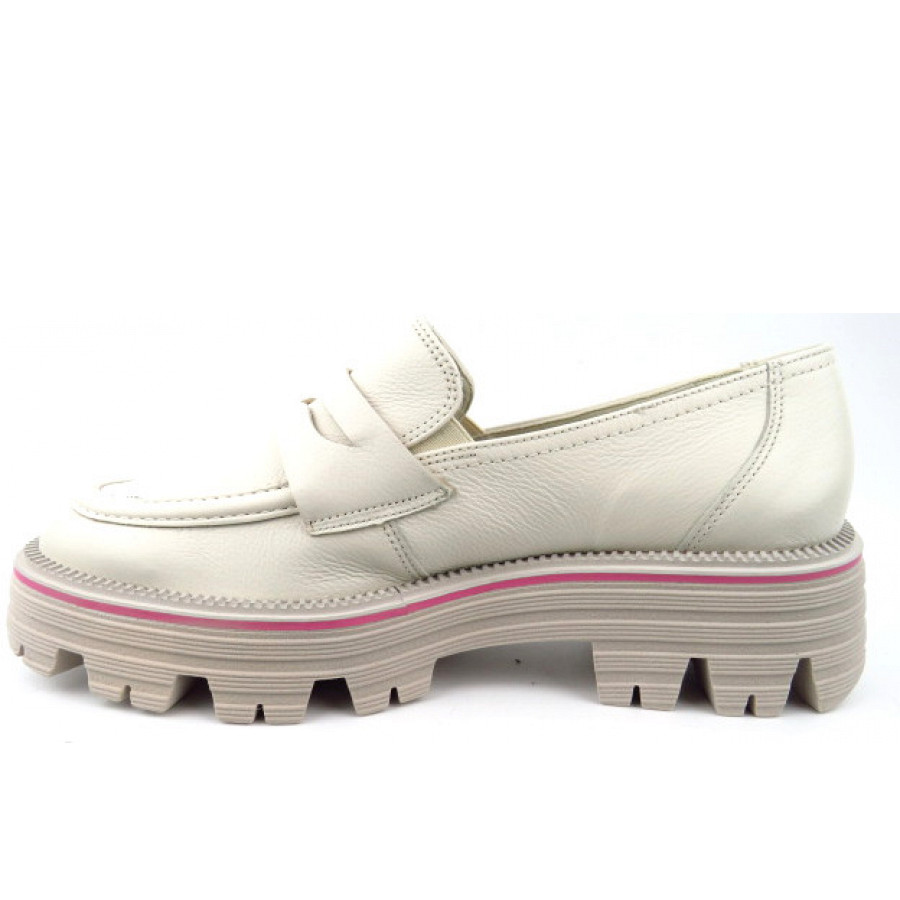 Paul Green Damen Mastercalf Ivory Slipper In 1 Offwhite
