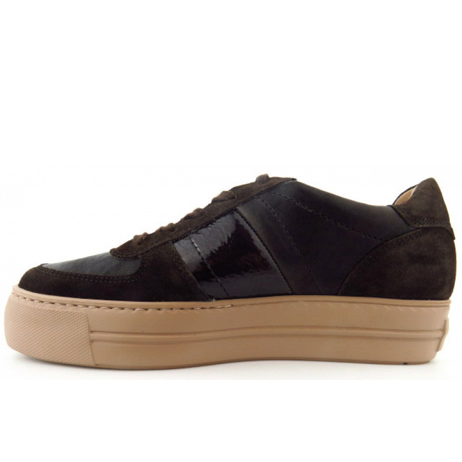 Paul Green Damen Mocca Moro Sneaker Low In Braun