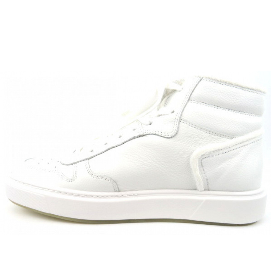 Paul Green Damen Mastercalf Soft Sneaker High In 1 Weiß