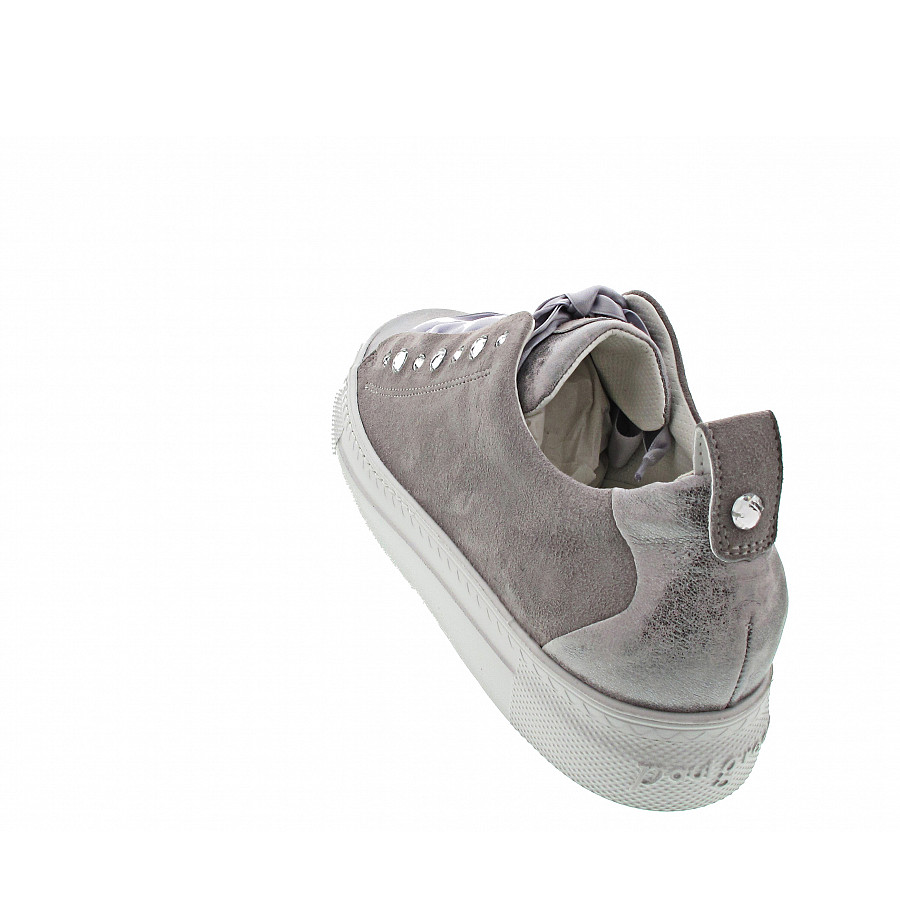 Paul Green Damen Sneaker In Silver-Cloud