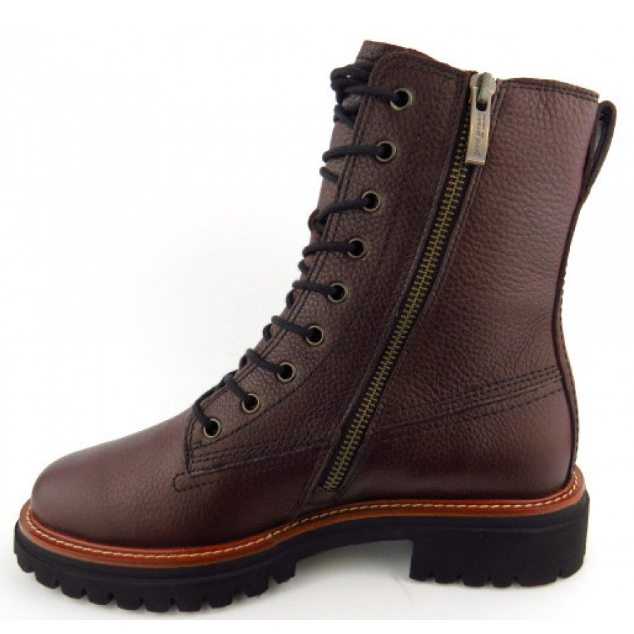 Paul Green Damen Grained Calf Stiefelette In 04 Braun