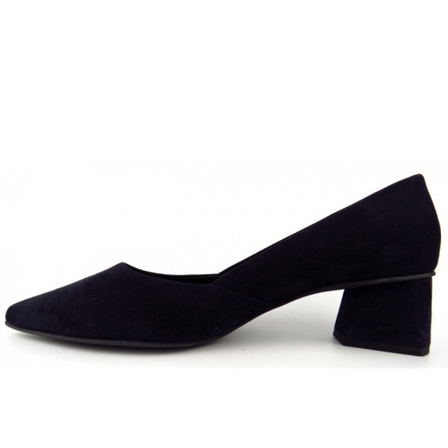 Paul Green Damen Samtziege Pumps In Blau