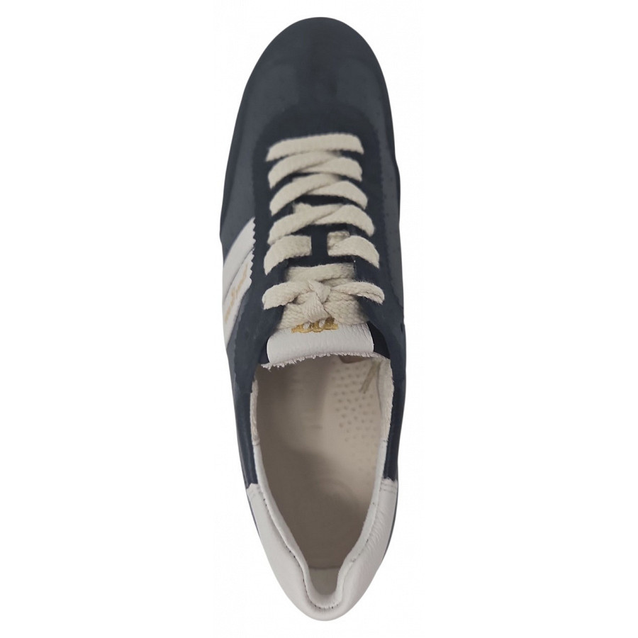 Paul Green Damen Sportlicher Schnürer In Blau Space