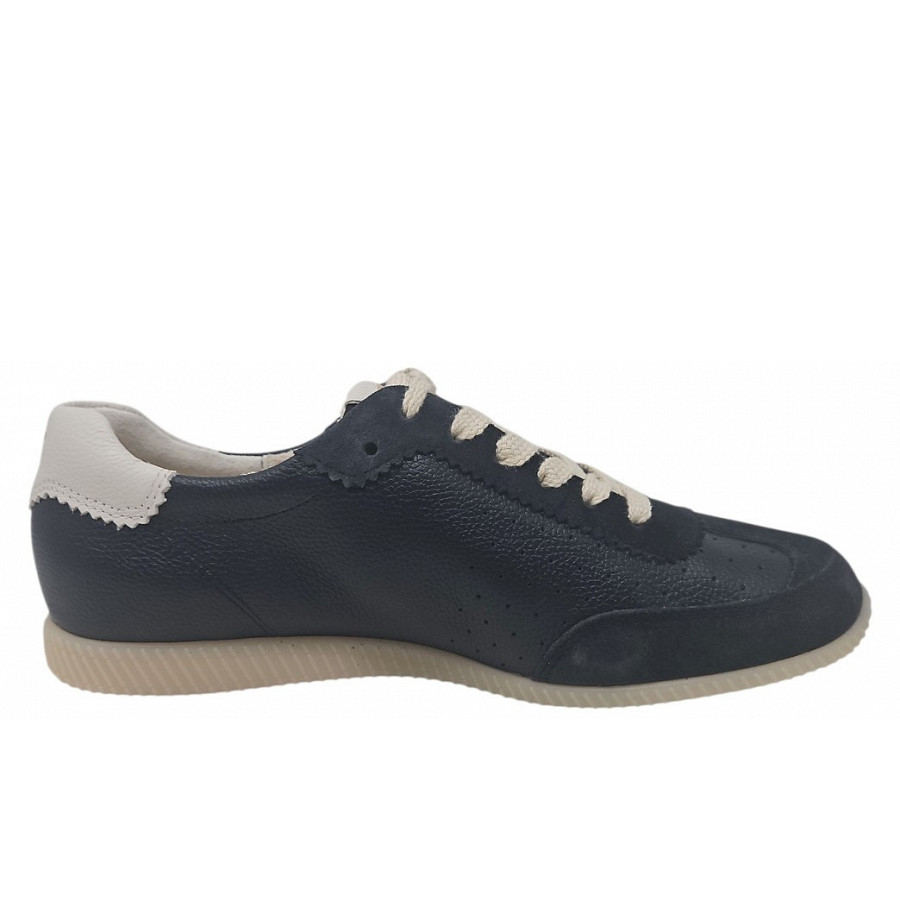 Paul Green Damen Sportlicher Schnürer In Blau Space