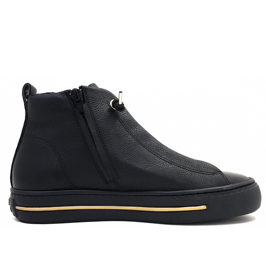 Paul Green Damen Schnürstiefel In 024 Black