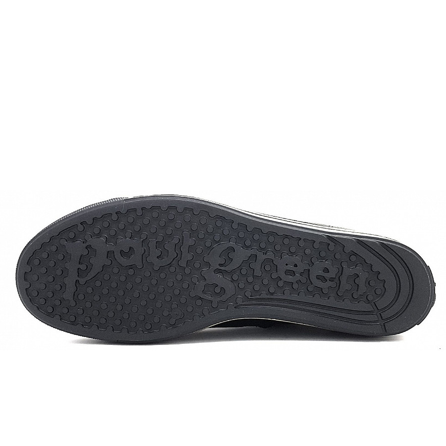 Paul Green Damen Schnürstiefel In 024 Black