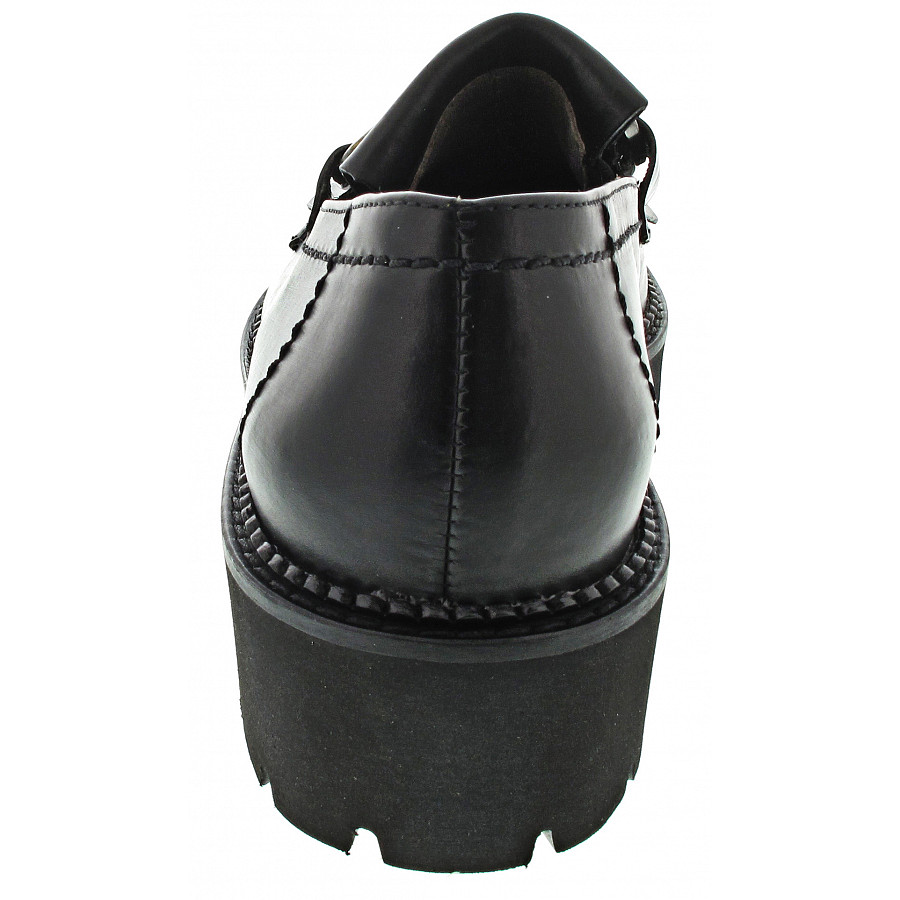 Paul Green Damen Mokassin In Schwarz