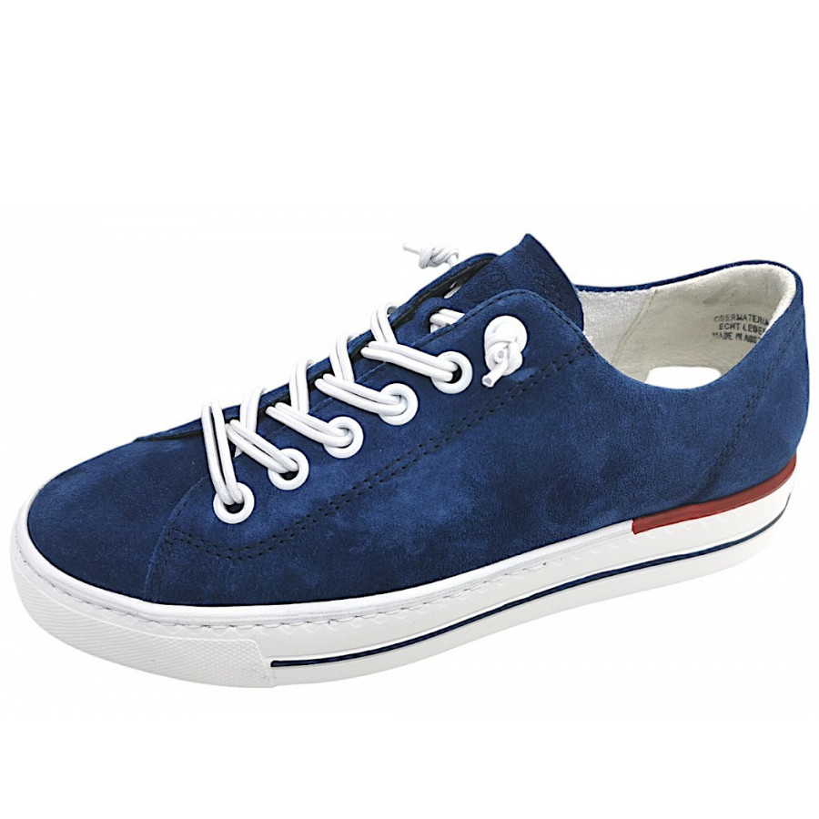 Paul Green Damen Sportlicher Schnürer In 547 Indigo