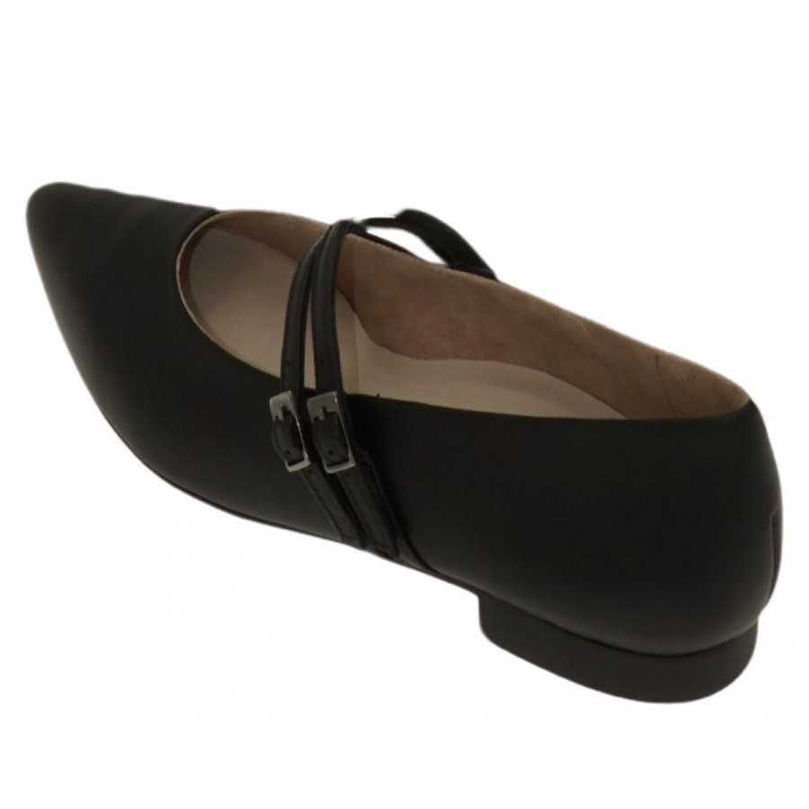 Paul Green Damen 1022 Ballerina In 0 Schwarz
