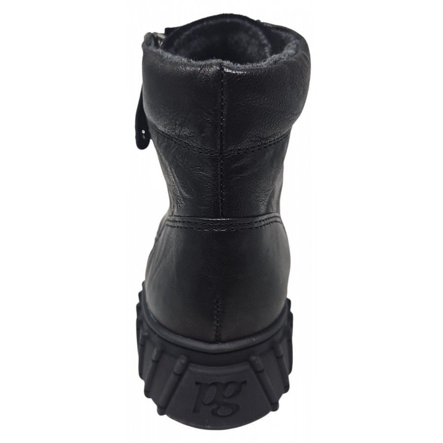 Paul Green Damen Schnürstiefel In Black