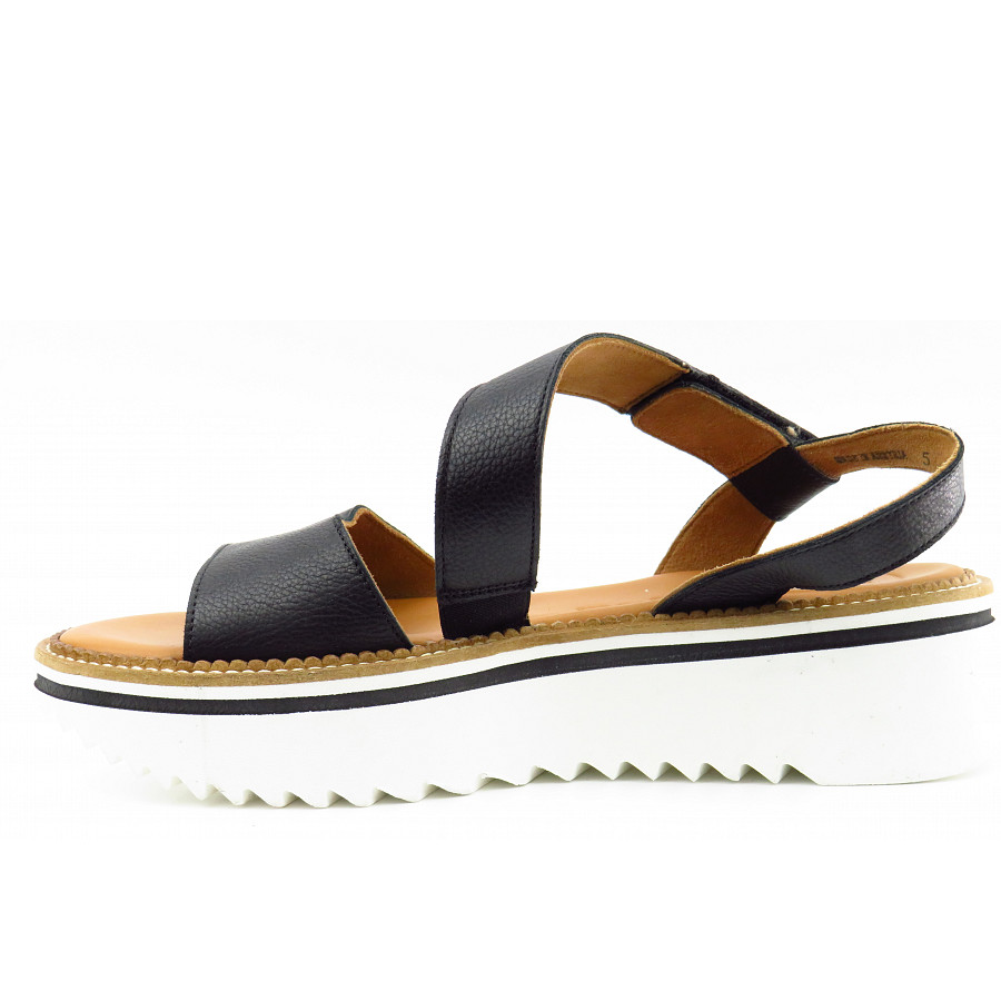 Paul Green Damen Mastercalf Black Sandale In Schwarz