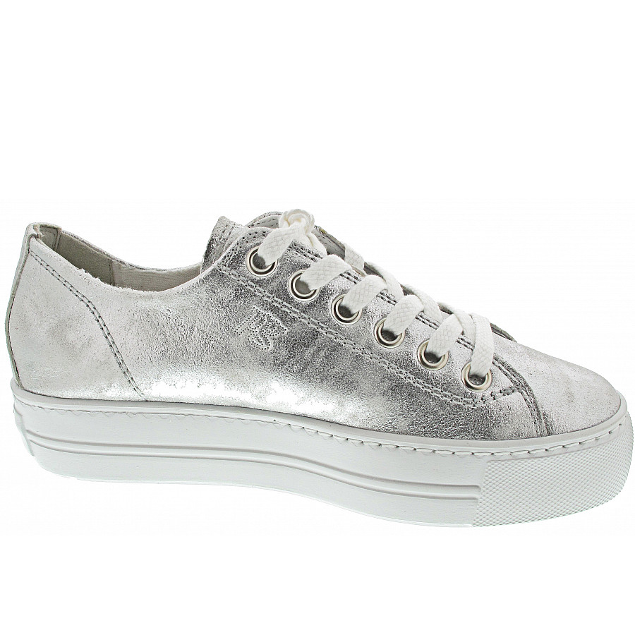 Paul Green Damen Sneaker In Antic Alu