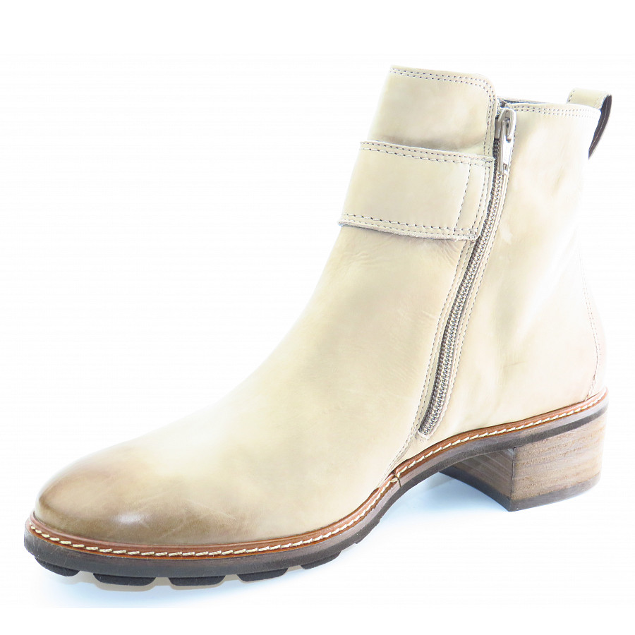 Paul Green Damen Nubuk Alpaca Stiefelette In Alpaca