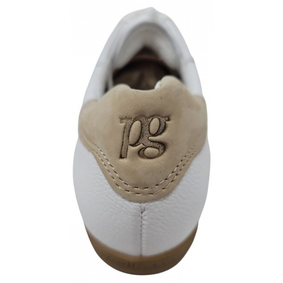 Paul Green Damen Sneaker In White Sabbia