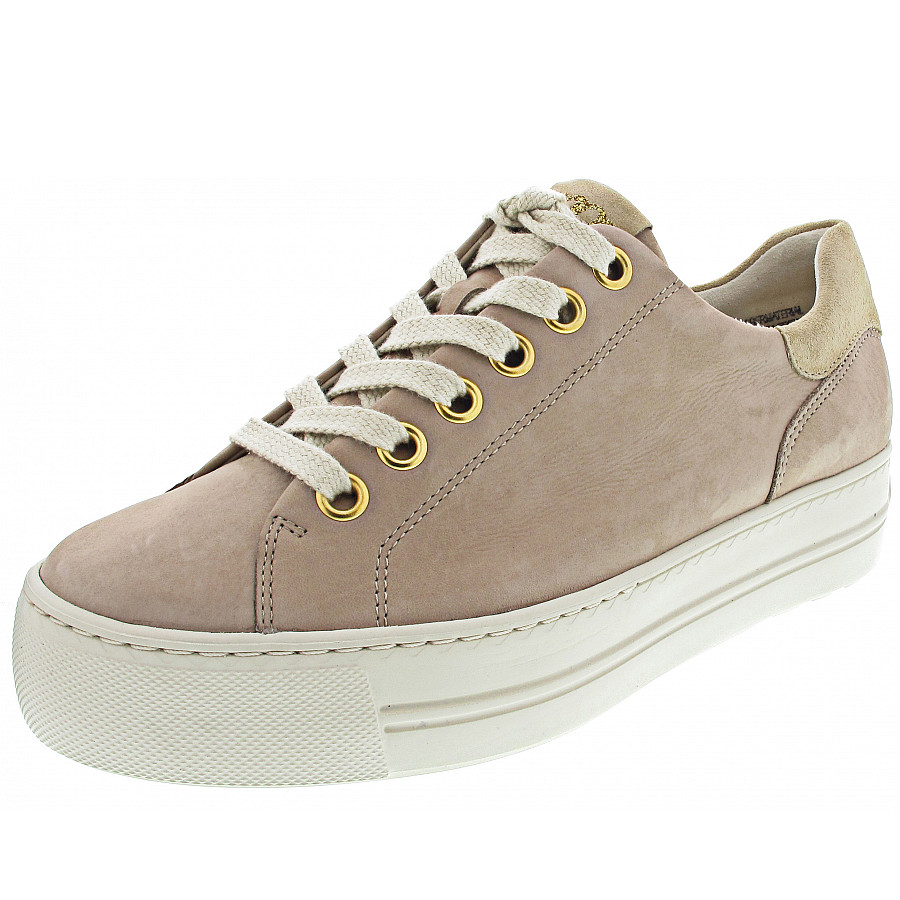 Paul Green Damen Sneaker Low In Antelope-Sand