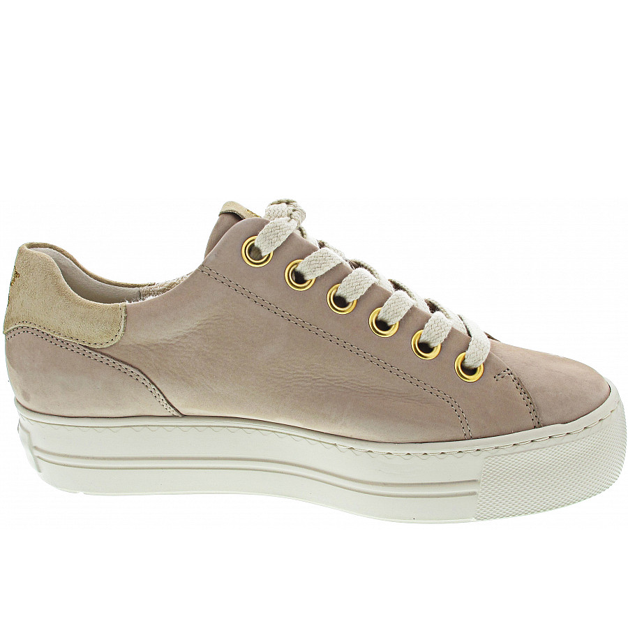 Paul Green Damen Sneaker Low In Antelope-Sand