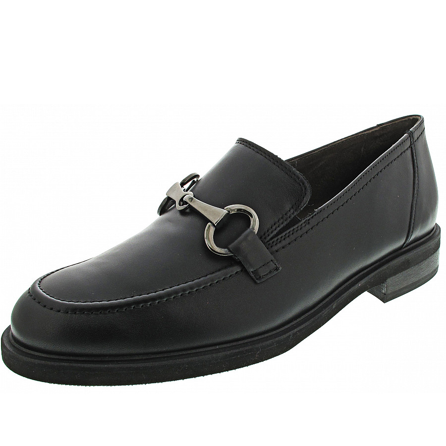 Paul Green Damen Mokassin In Schwarz