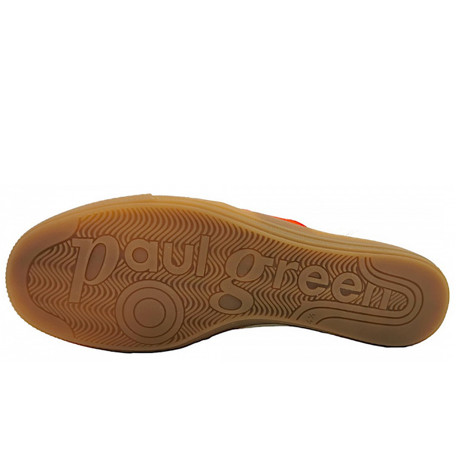 Paul Green Damen Schnürer In 206 Ivory/Salsa