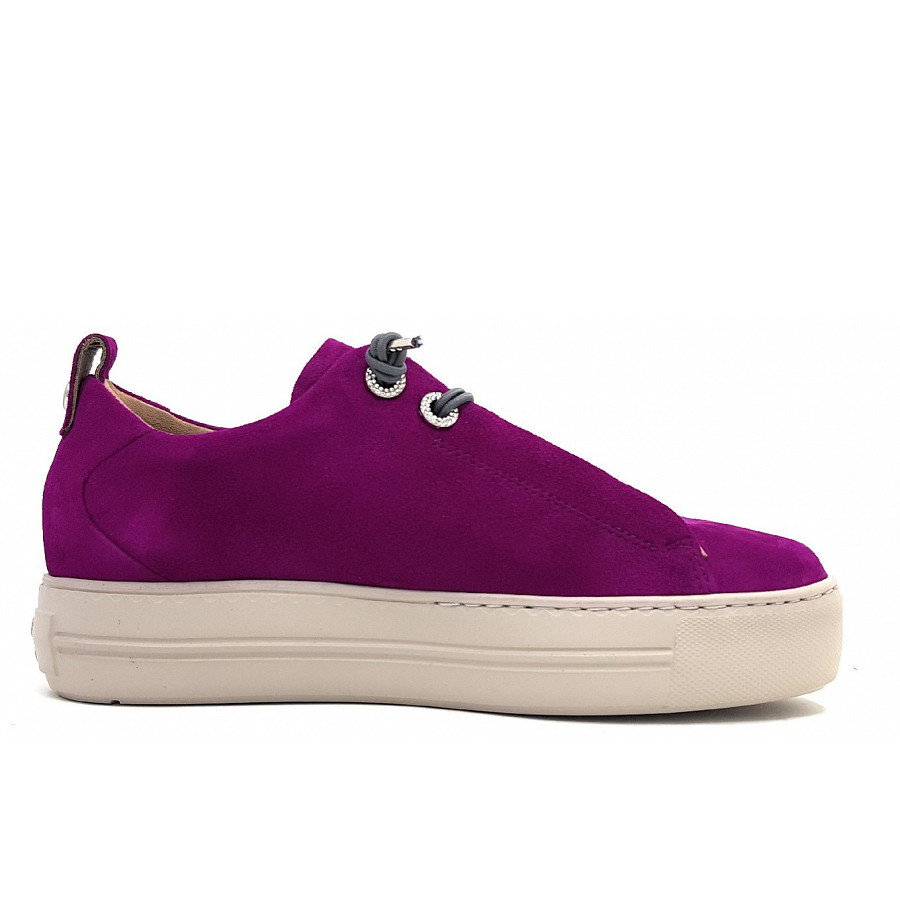 Paul Green Damen Sportlicher Schnürer In Rasberry