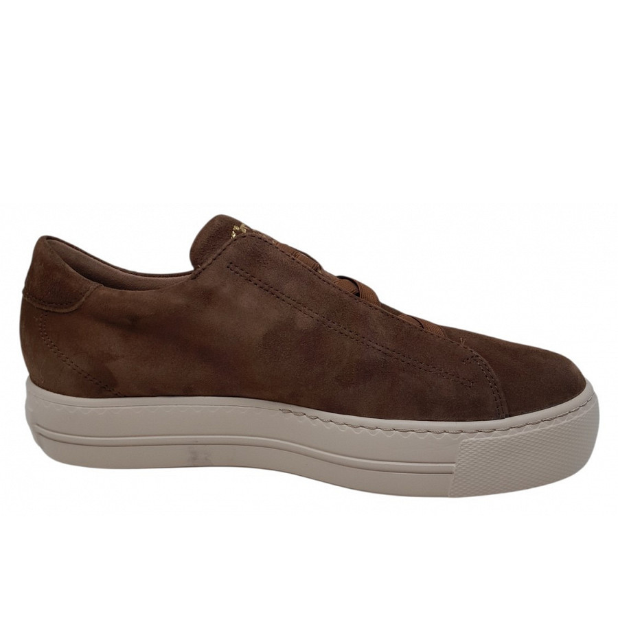 Paul Green Damen Sneaker In Nut Brown