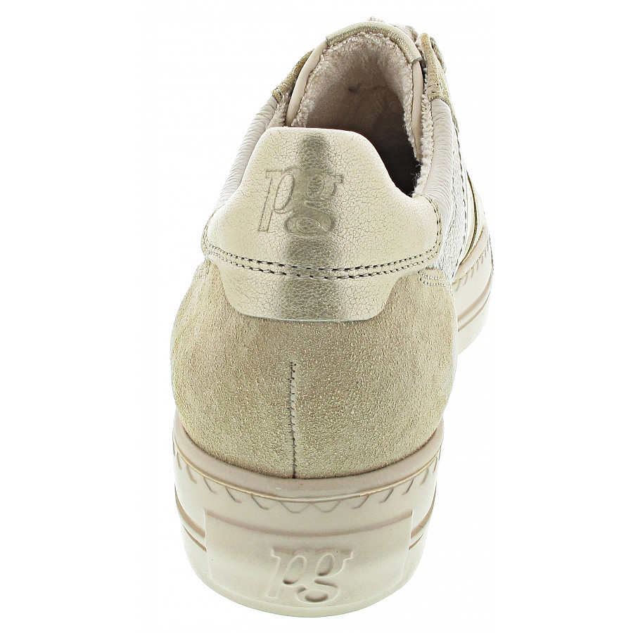 Paul Green Damen Sneaker Low In Sand-Biscuit