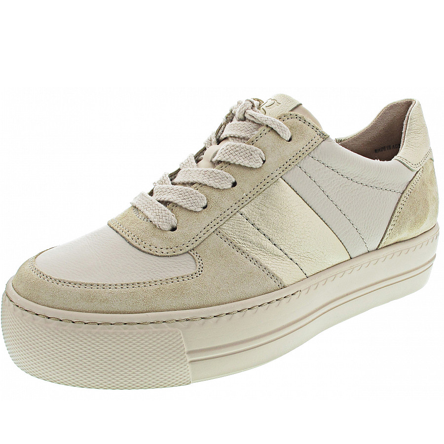 Paul Green Damen Sneaker Low In Sand-Biscuit