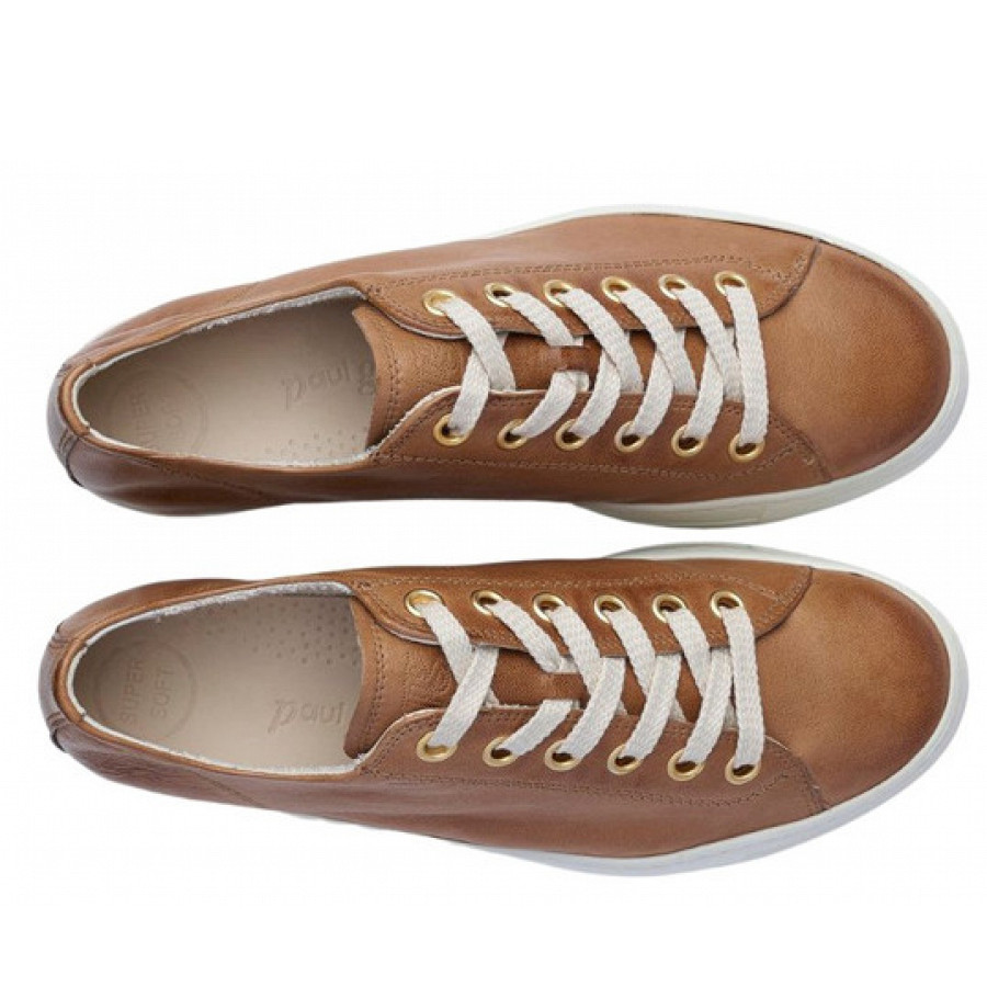 Paul Green Damen Sneaker In Cuoio