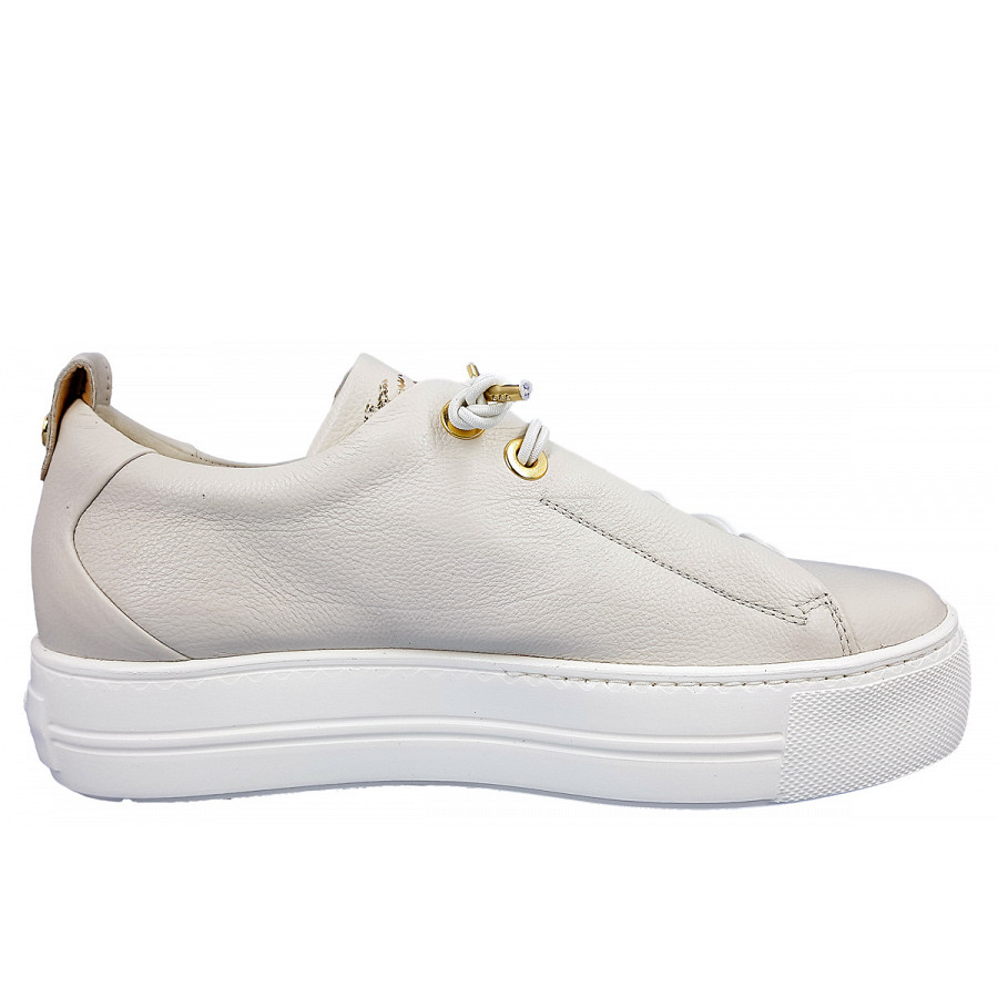 Paul Green Damen Sneaker In 061 Ivory/ Gold