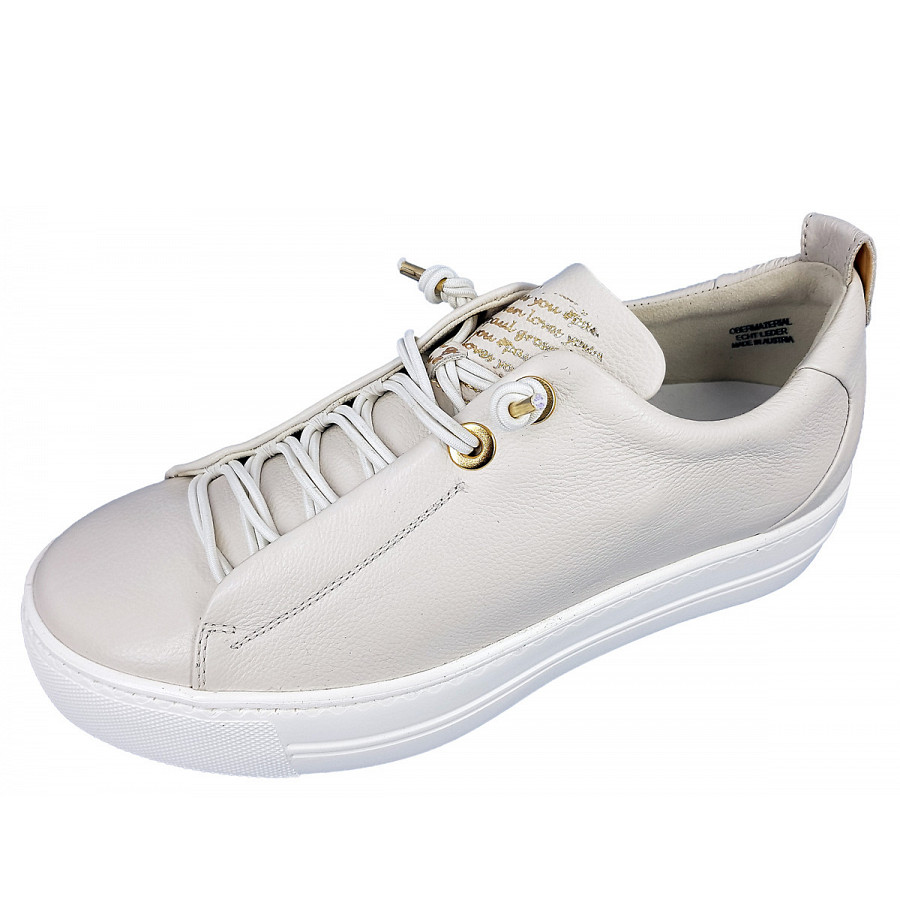 Paul Green Damen Sneaker In 061 Ivory/ Gold