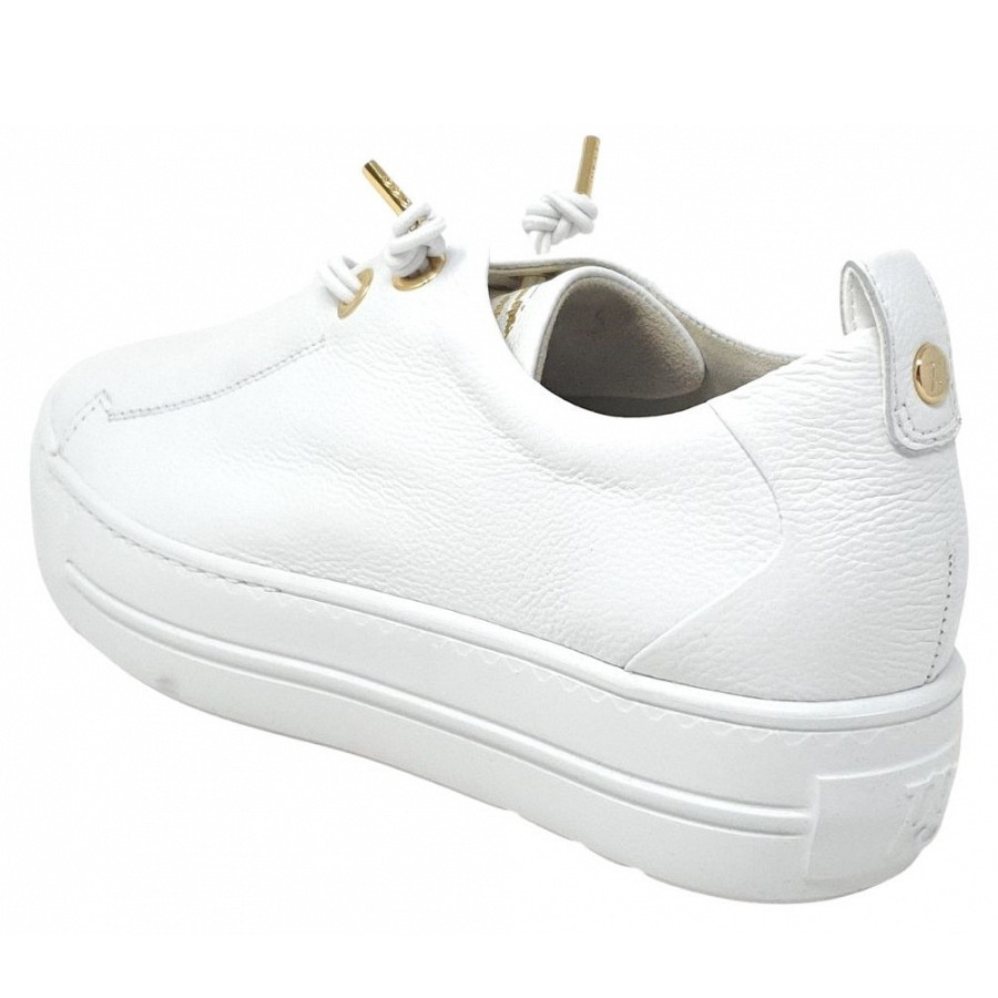 Paul Green Damen Sneaker In White Gold
