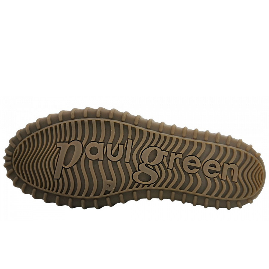 Paul Green Damen Schnürstiefel In Mocca 01