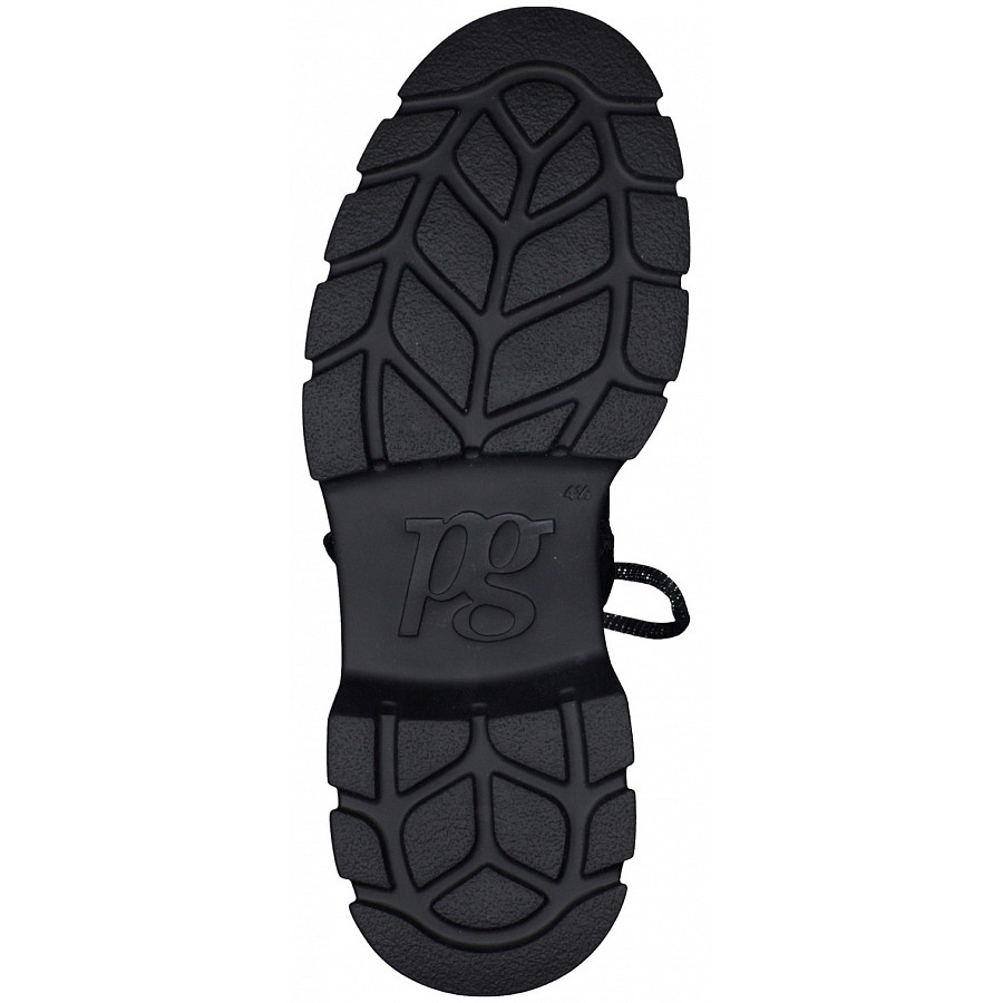 Paul Green Damen Schnürstiefel In Black