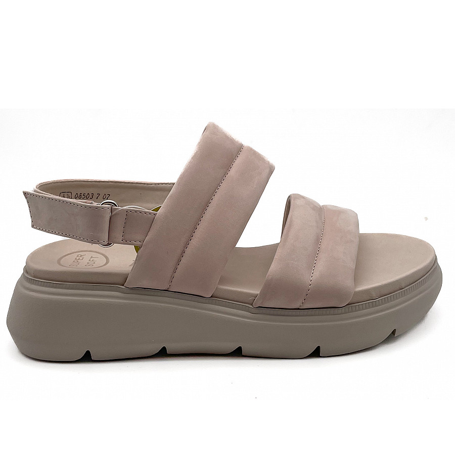 Paul Green Damen 7953 Sandale In 9 Hellrosé