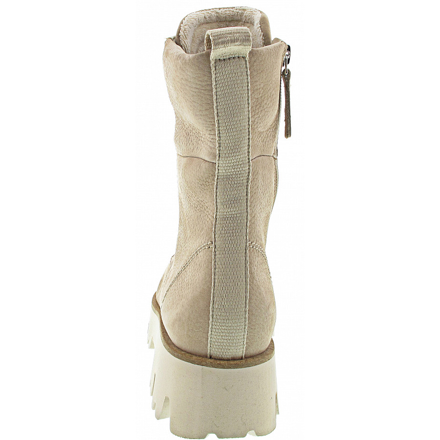 Paul Green Damen Schnürstiefel In Almond