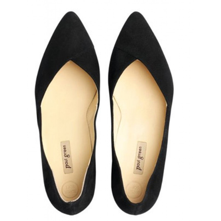 Paul Green Damen Pumps In Schwarz Natur