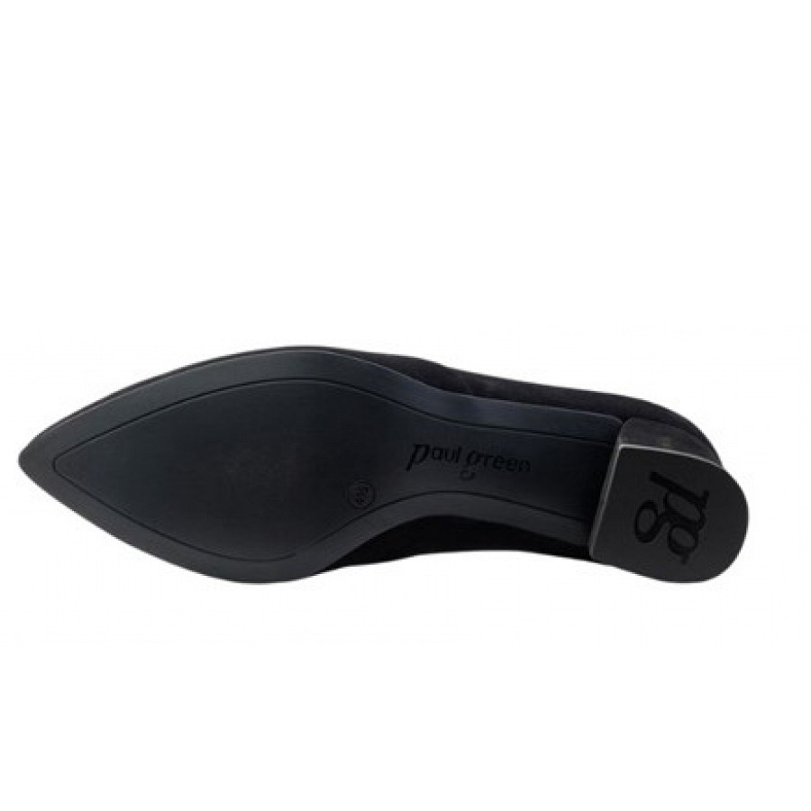 Paul Green Damen Pumps In Schwarz Natur