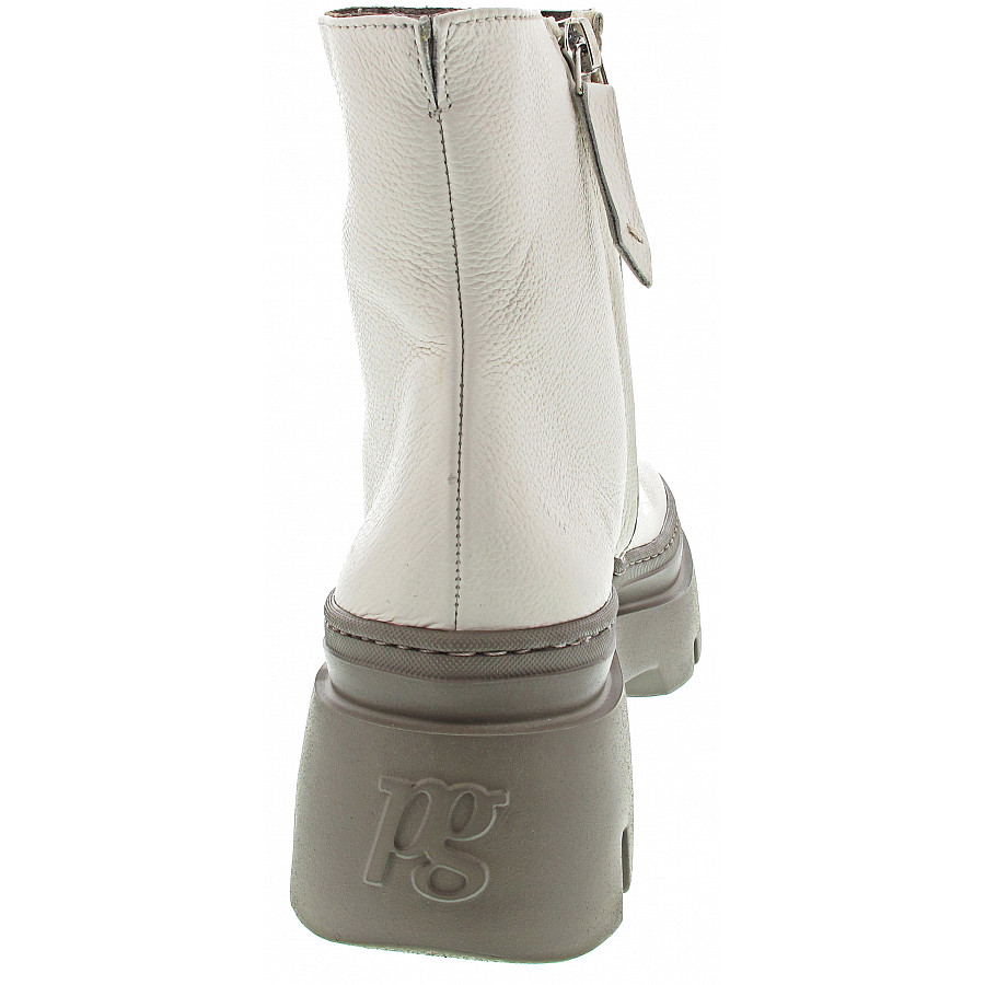 Paul Green Damen Stiefelette In Ivory
