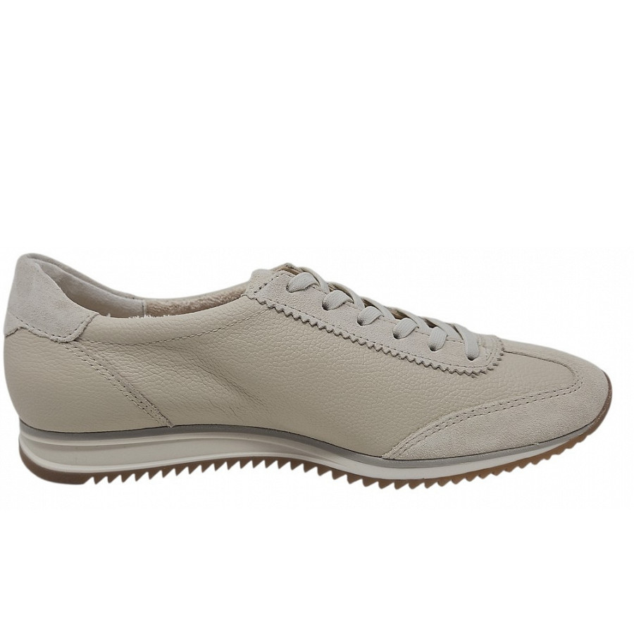 Paul Green Damen Sneaker In Ivory Bisquit