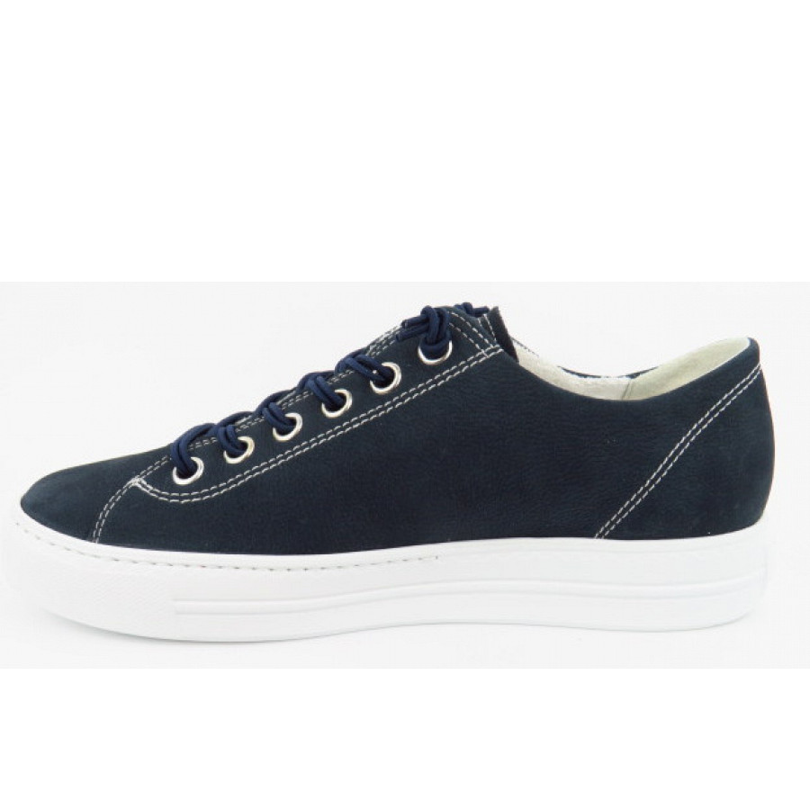 Paul Green Damen Sportnubuk Soft Space Sneaker In Space