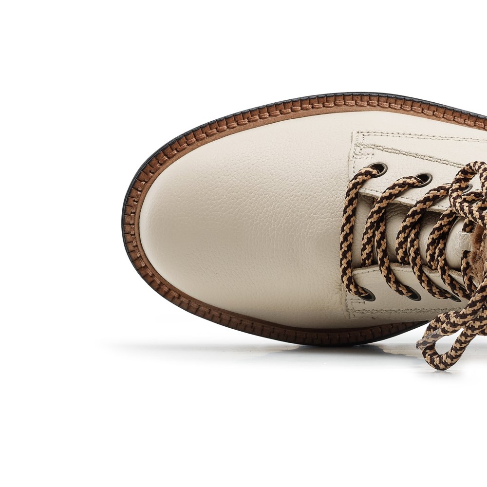 Paul Green Damen-Sneaker Winslow Biscuit Leder