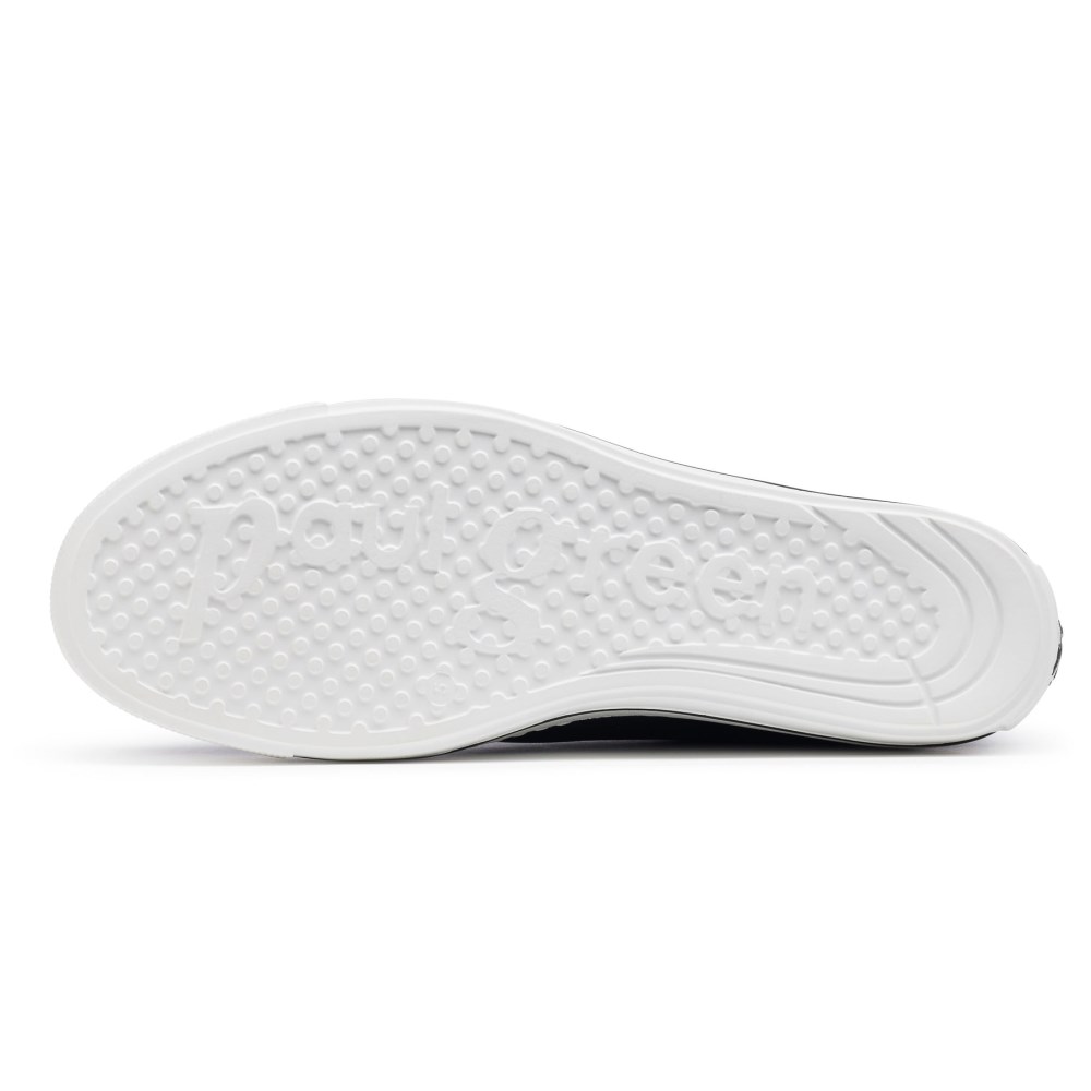 Paul Green Damen-Sneaker Bixby Schwarzes Leder