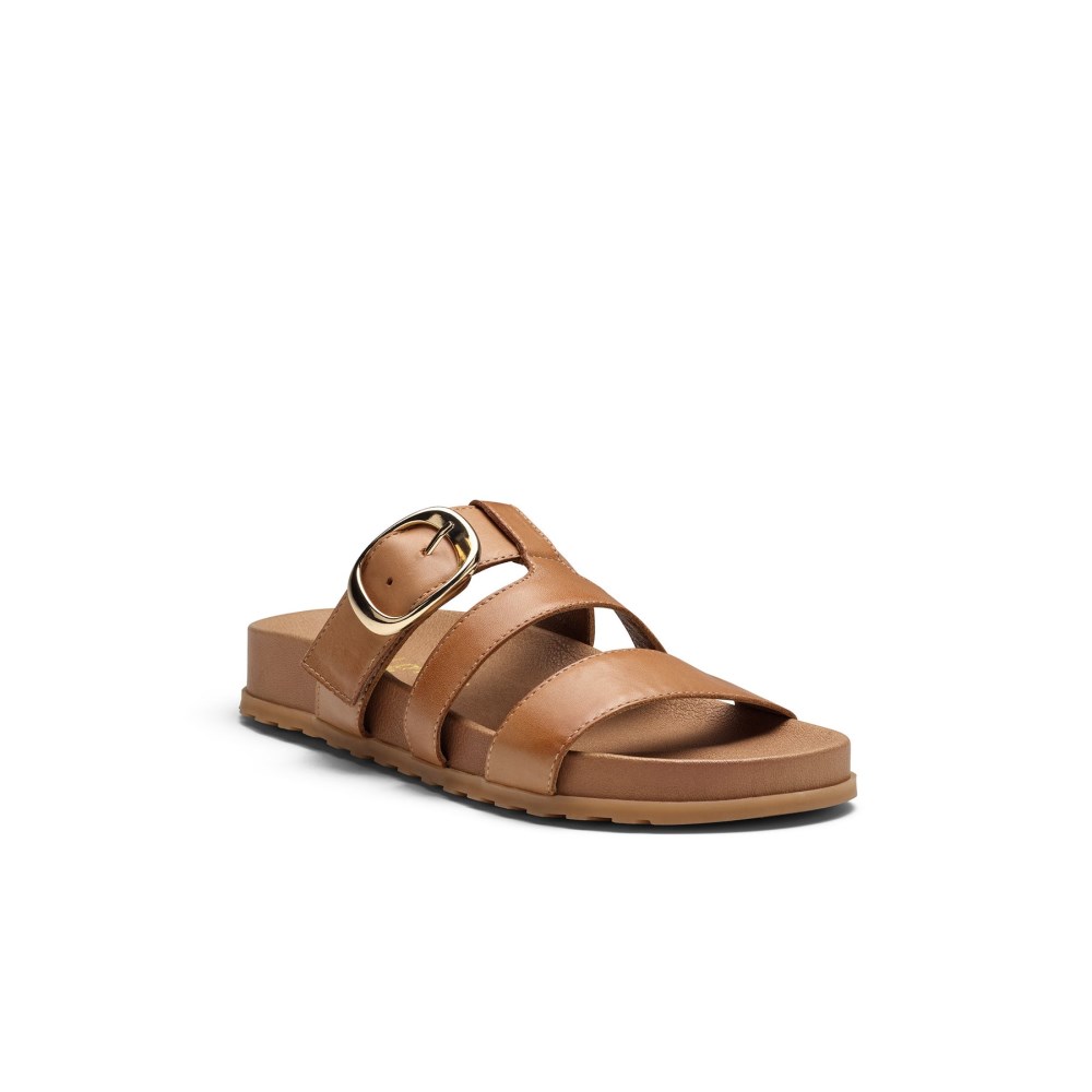 Paul Green Damen-Sandalen Diego aus weichem Sahara-Leder