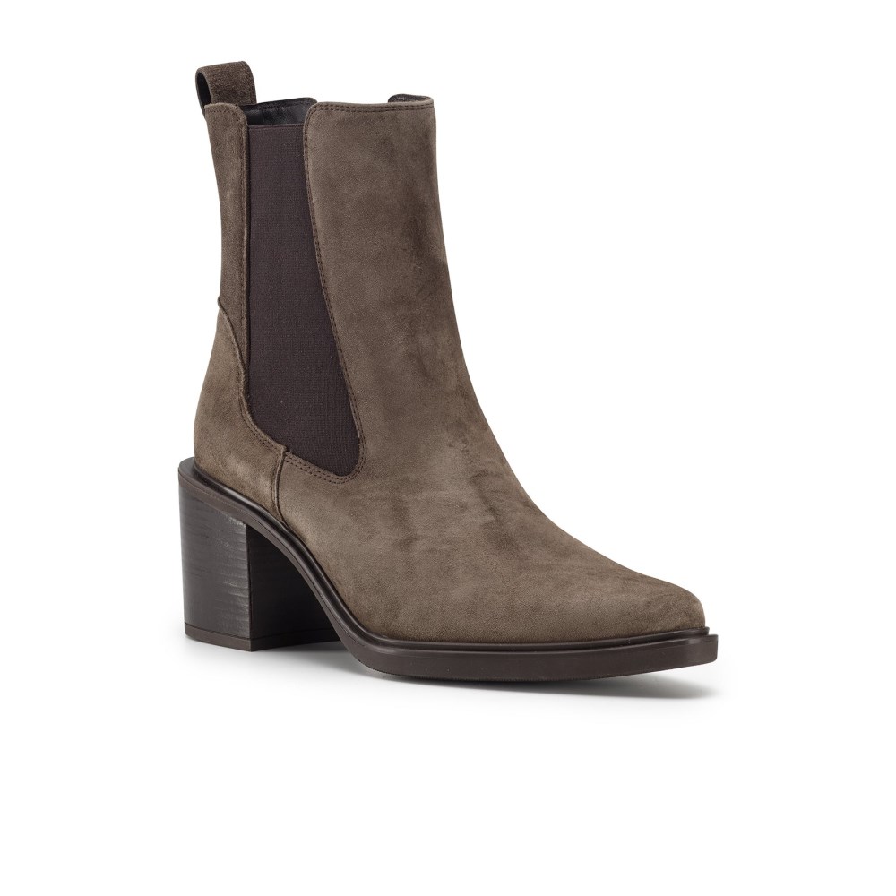 Paul Green Damen-Stiefelette Corey Earth weiches Wildleder