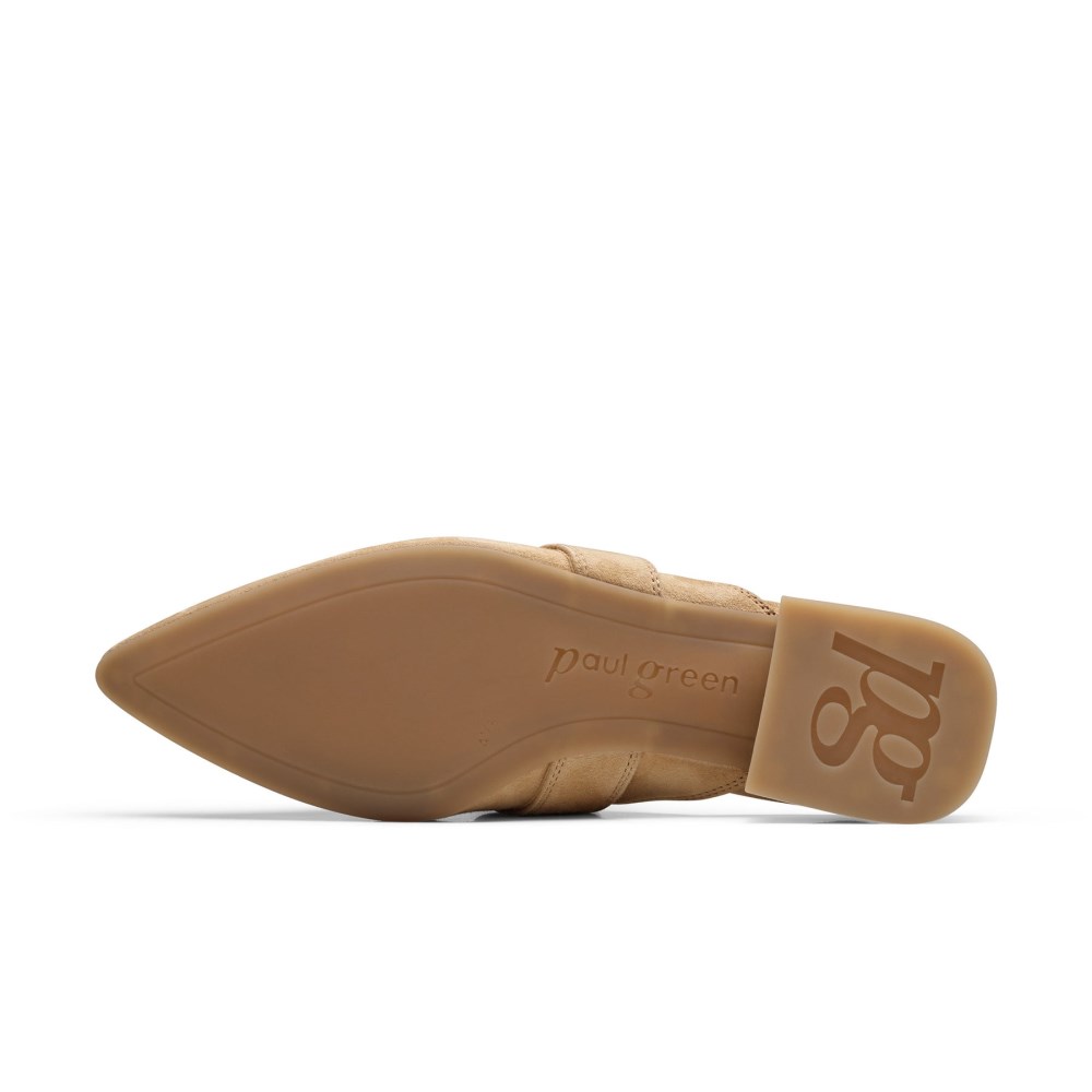 Paul Green Damen-Sandalen Darlene aus Dakar-Wildleder