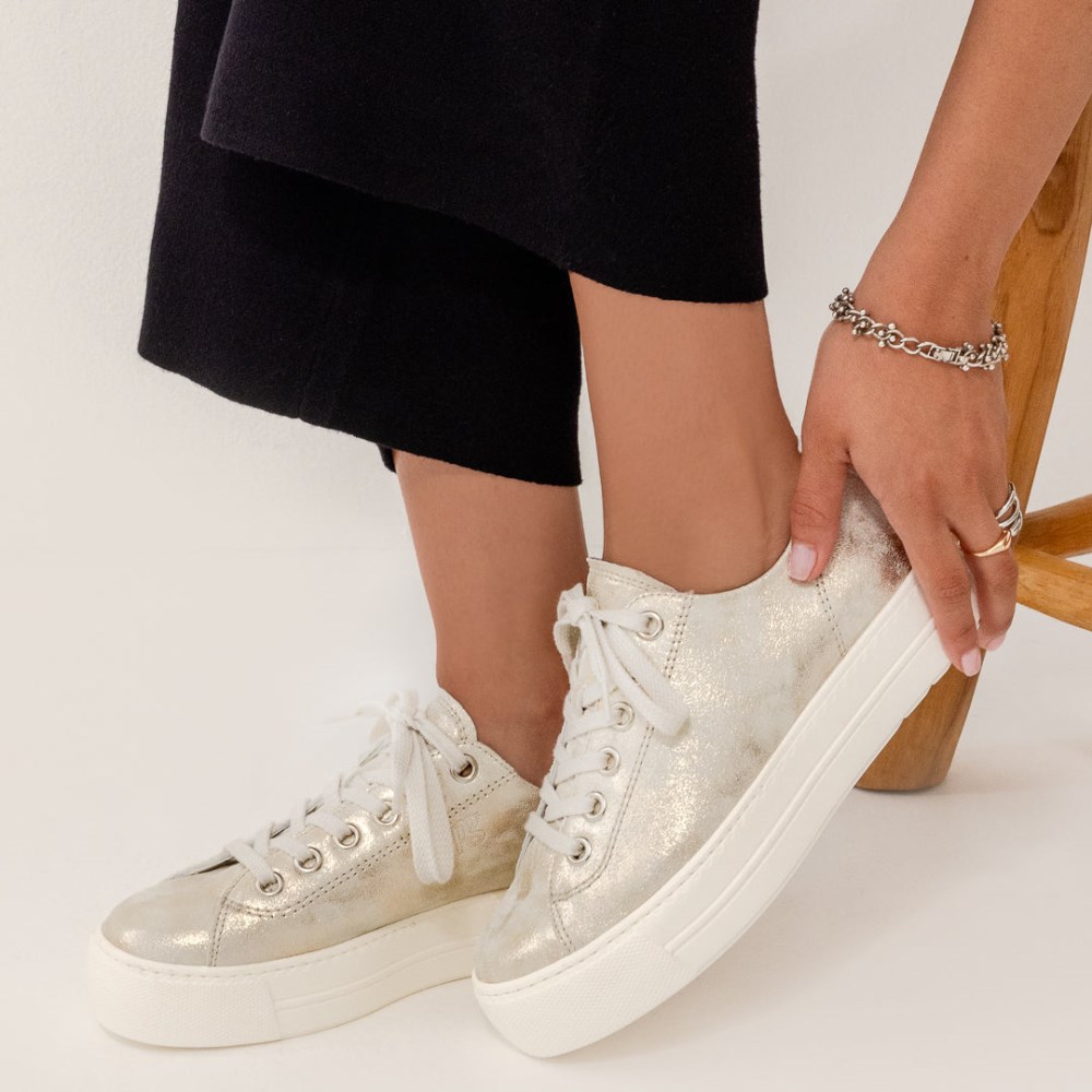 Paul Green Damen-Sneaker Bixby Mineral Metallic