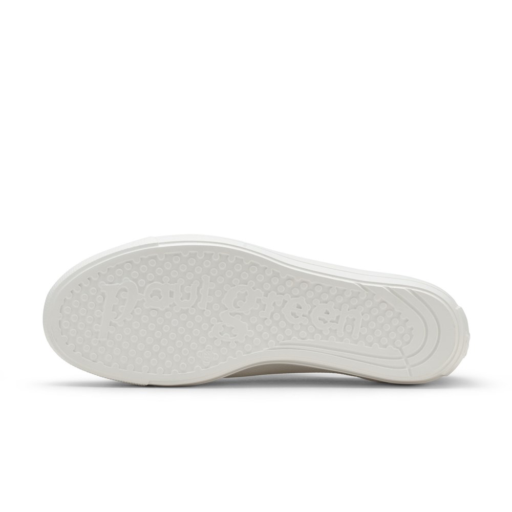 Paul Green Damen-Sneaker Dove Weiß-Sand-Glitzer-Kombination